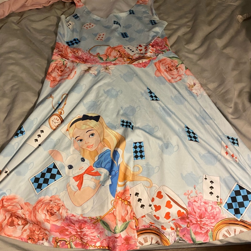 Alice in Wonderland Themed Dress